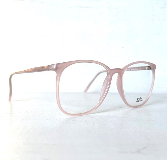 Vintage Eyeglasses LOGO Paris Oversized 70s Pale … - image 6