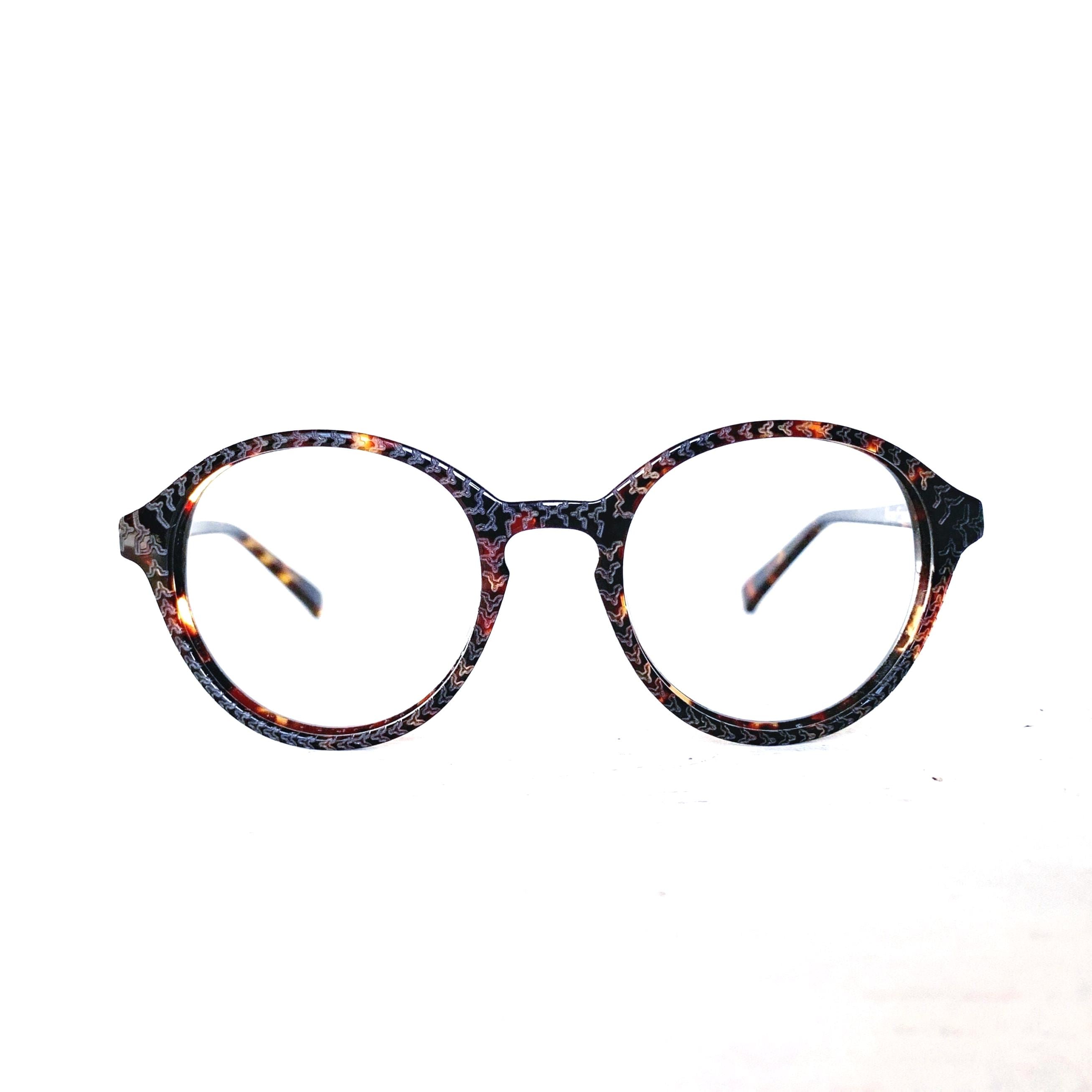 Vintage Eyeglasses Round Panto Horn Rim NOS Eyeglass Frames