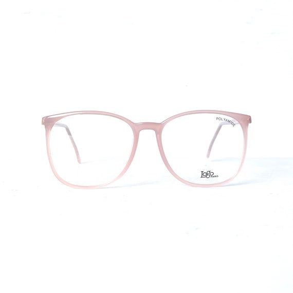 Vintage Eyeglasses LOGO Paris Oversized 70s Pale … - image 1