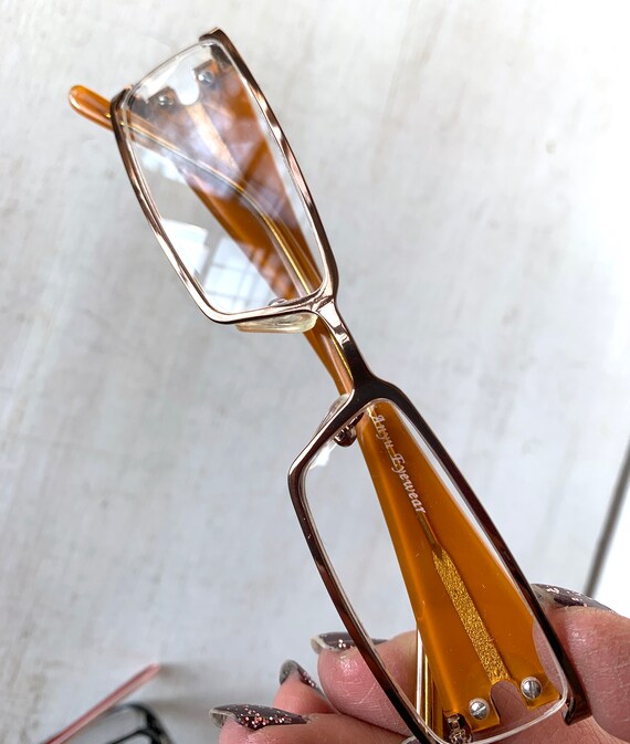 Retro VTG Acetate Petite Fit +1.25 Reading Glasse… - image 7