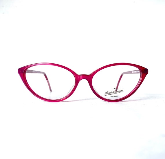 Anglo American Eyewear Vintage Hot Pink Fuchsia Cat Eye MOD  display picture 3