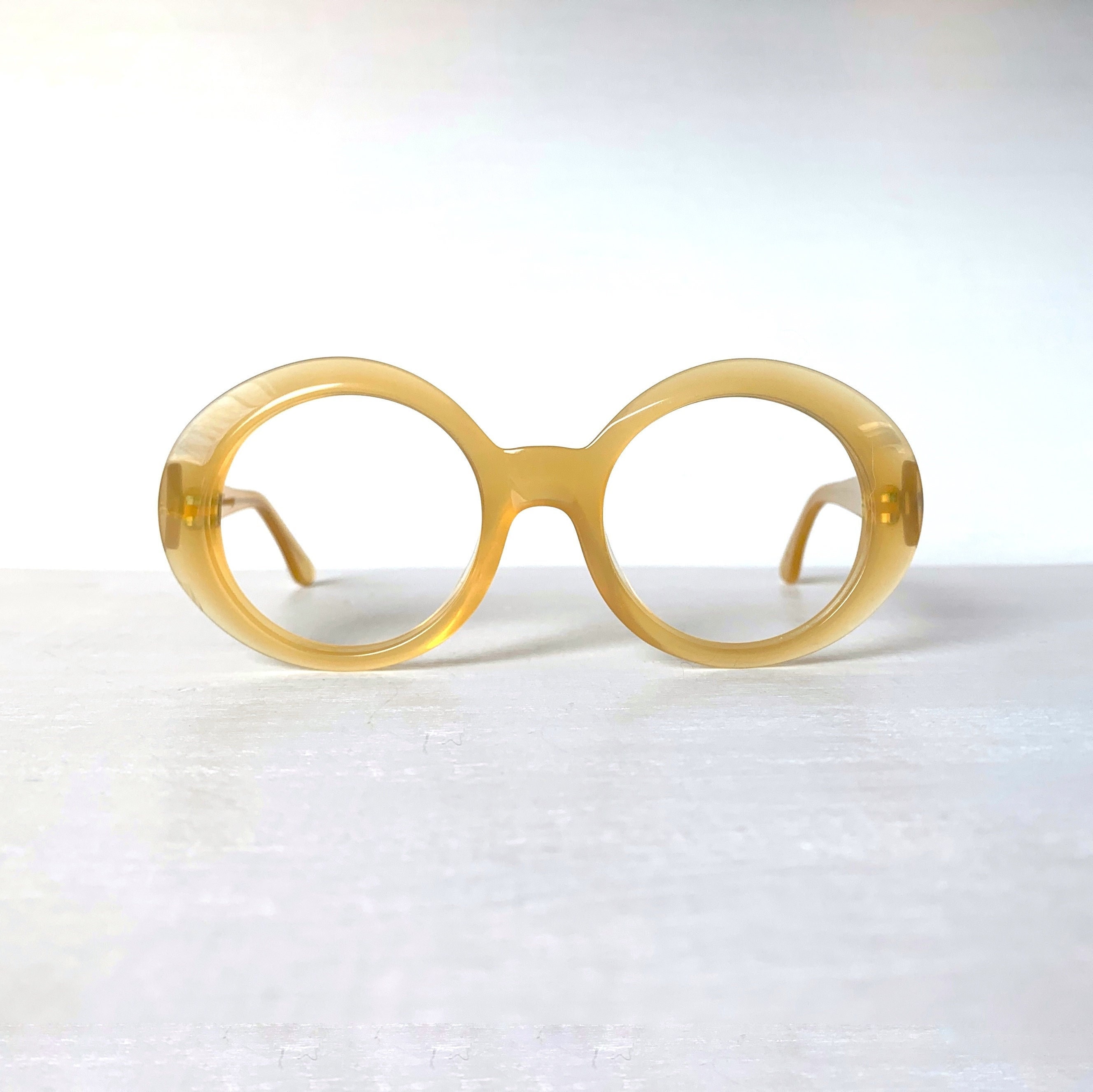 Buy MEHJ Retro Square Sunglasses Yellow For Men & Women Online