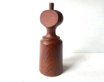 Vintage DANSK MCM Jens Quistgaard Teak Pepper Mill Tab Top Denmark JHQ International Designs