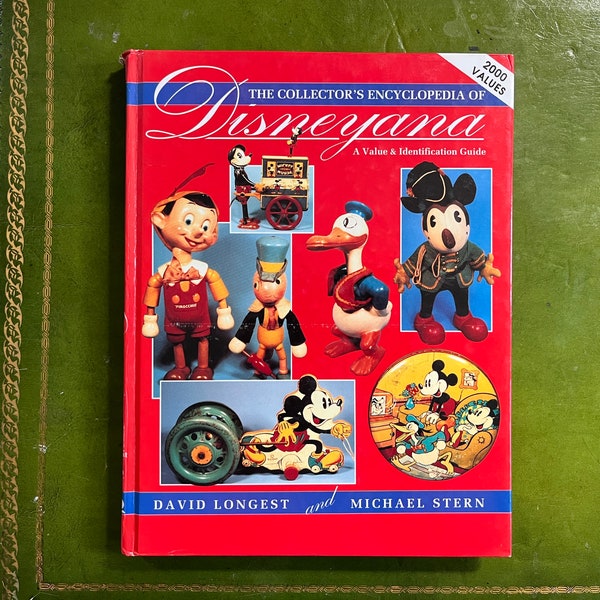 1992 COLLECTORS ENCYCLOPEDIA DISNEYANA Value Identification