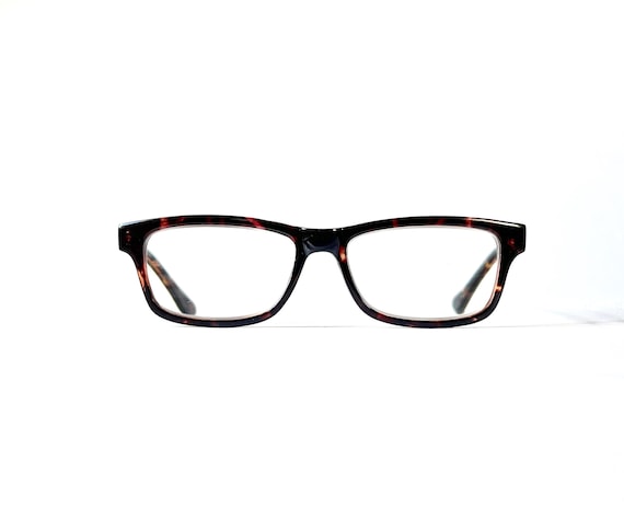 Retro Reading Glasses +2.75 Rectangular Tortoise … - image 1