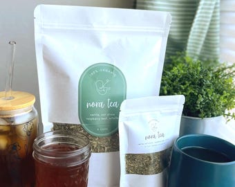 Organic NORA Tea | Loose Leaf | Herbal Tea for Pregnancy, Postpartum, Womanhood | Baby Shower Gift