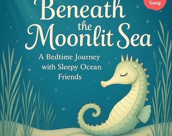 Children's Bedtime Book: Beneath the Moonlit Sea - Ages 3-7