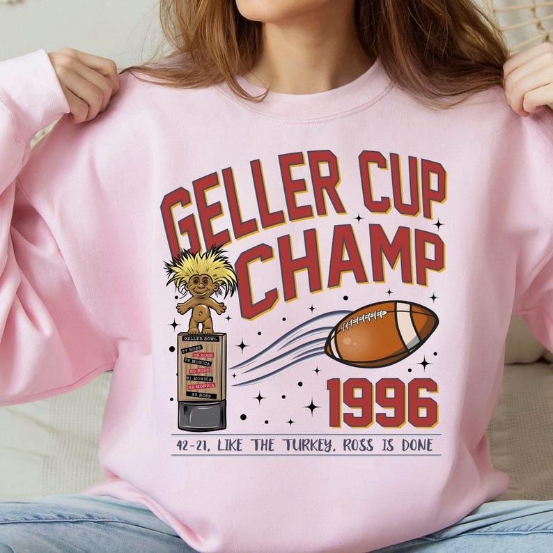 Monica friends giants sweatshirt new arrivals