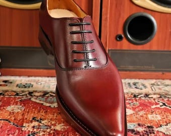 Trendy Handmade Men's Oxford Shoes