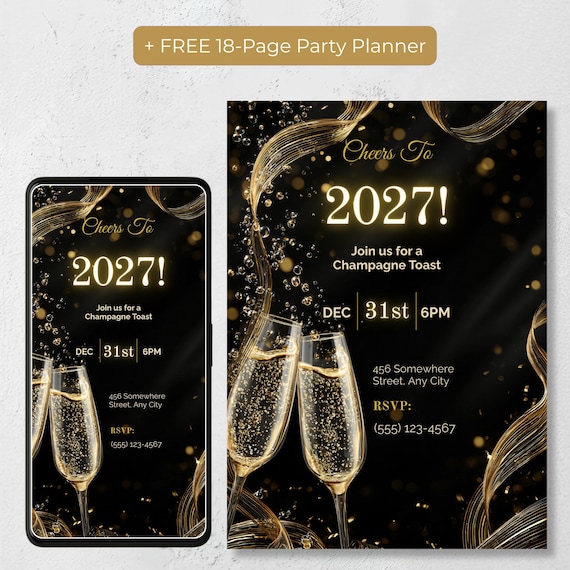 New Years Eve Invitation