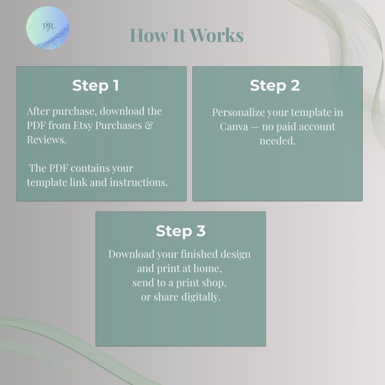 How to edit and print your Christmas Open House invitation Canva template in three simple steps