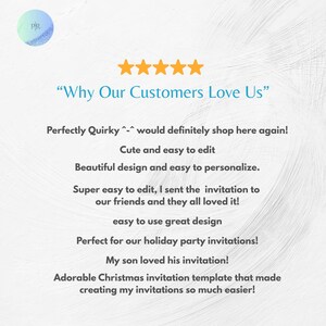 Why customers love our editable birthday invitations, 5 star reviews for Canva construction birthday invite template
