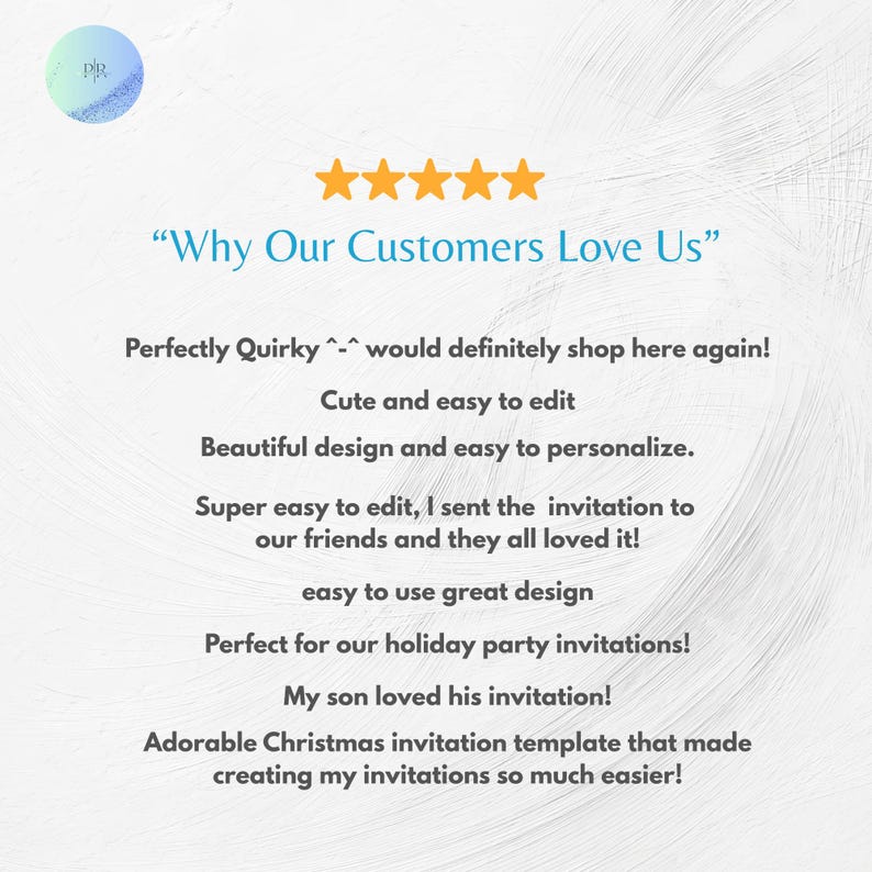 Why customers love our editable birthday invitations, 5 star reviews for Canva construction birthday invite template