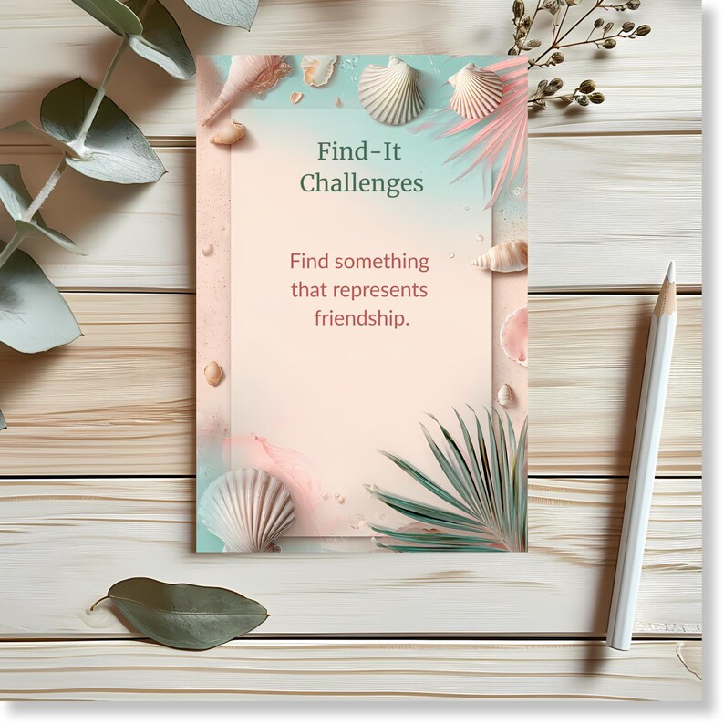 Scavenger Hunt Printable