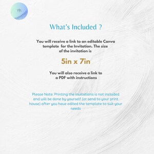 Digital download includes editable Canva template, 5x7 inch printable, and easy customization instructions.