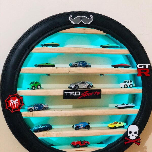 Hotwheels Display Wall Art Etsy