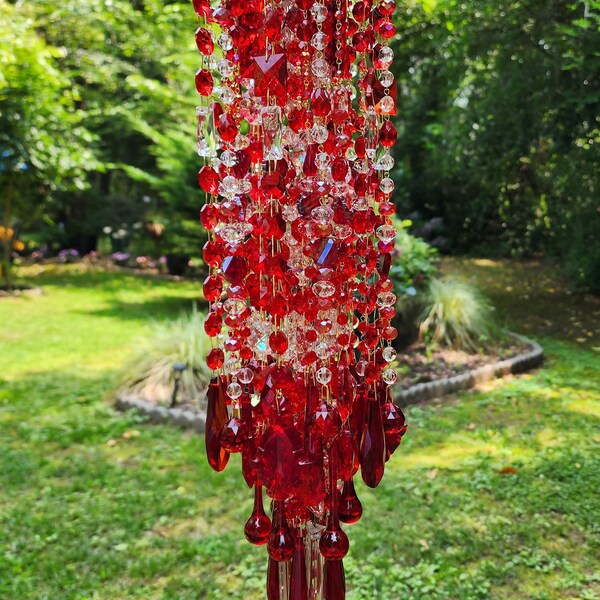 Crystal Windchimes Etsy