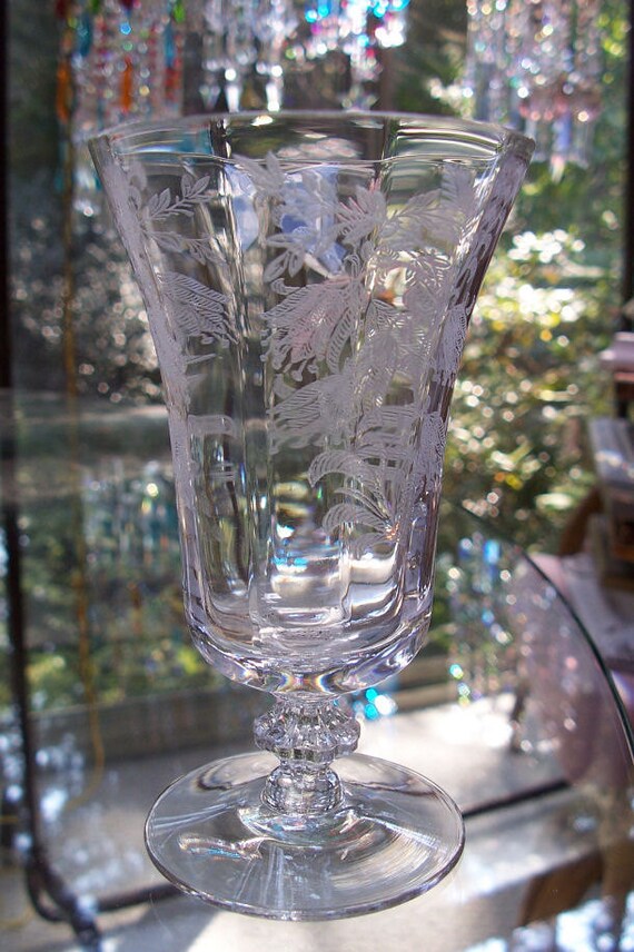 Items similar to Set of 8 Vintage Tiffin Stemmed Juice Glasses
