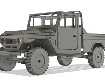 Landcruiser Ute FJ45 HJ47 Firepit Sculpture Digital Files. DXF and PDF