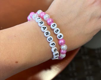 555 Transformation Bracelet Set - Angel Numbers