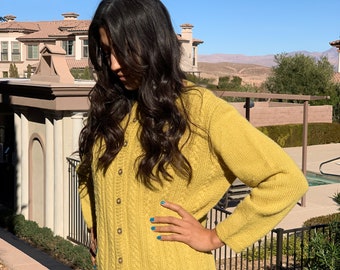 Hand Knitted Alpaca Sweater