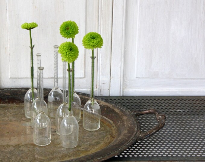 Vintage Lab Beaker Bud Vase Etsy