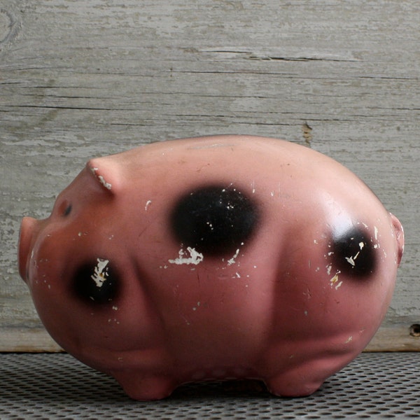 Vintage Piggy Bank - 1950s