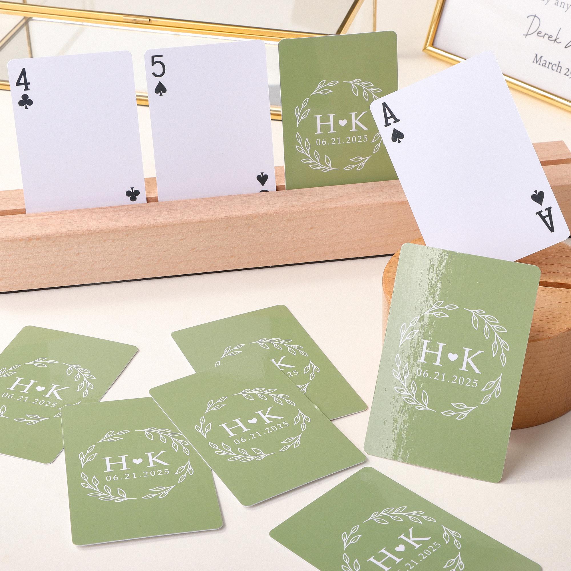 Guest Book Playing Cards, Blank Deck of Cards, Playing Cards Wedding ...