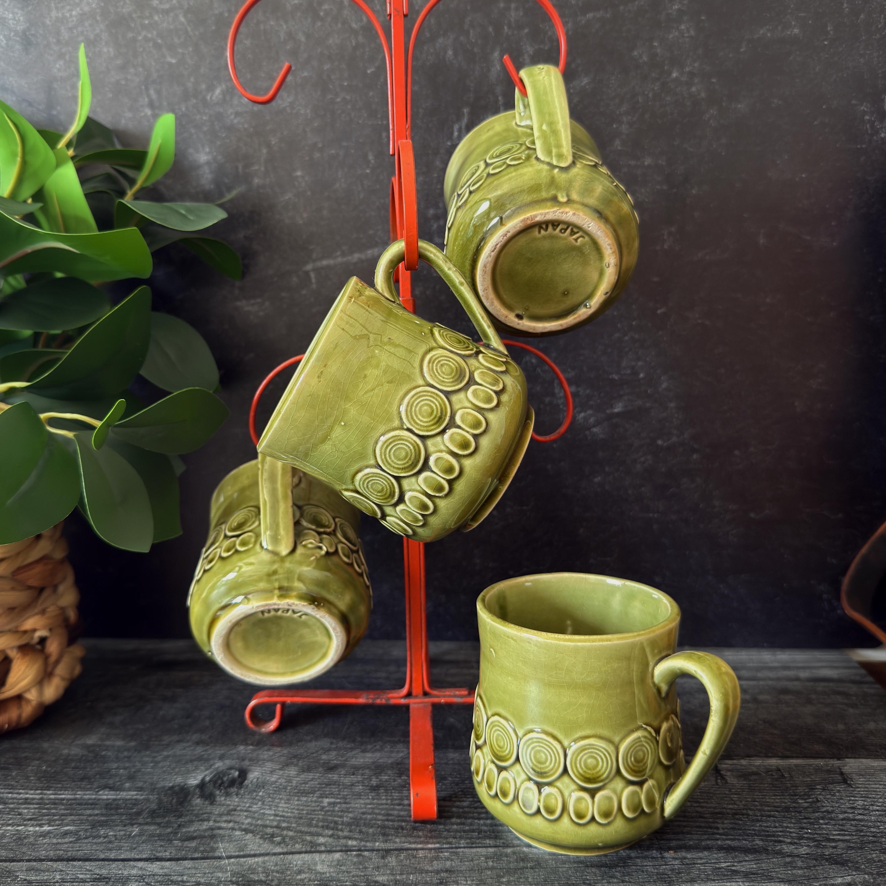 70s マグカップ 陶器 アンティーク ヴィンテージ アメリカ雑貨 ヒッピー 70s mug - Etsy 日本