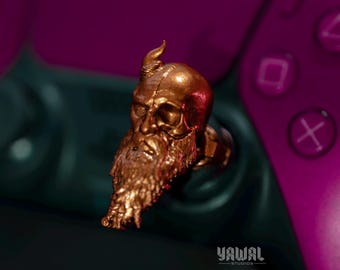 God of War Mimir PS5 Controller Joystick Cover | DualSense | High Detail | Extended Grip | KontrolFreek Inspired