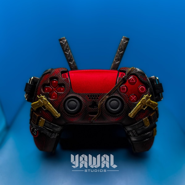Deadpool PS5-kontrollfodral Unikt premiumfunktionellt spelfodral