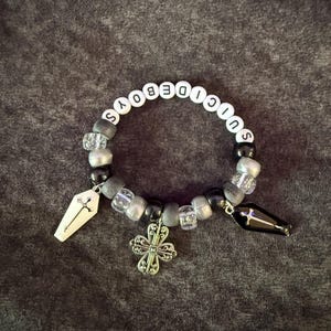 Suicideboys g59 greyday charm bracelet