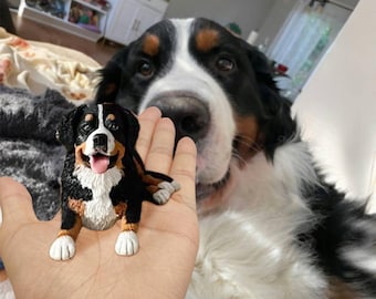 Personalized custom Dogs wedding cake topper, Dog cake topper, Wedding cake topper,Clay Dog Sculpture ,Wedding cake topper with dog