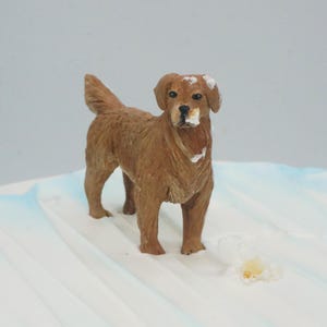 Personalized Custom Dog Wedding Cake Topper,Dog Figurines,Dog Cake Topper,Dog caketopper Miniature,Dog Lover&#39;s Anniversary ,Dog birthday