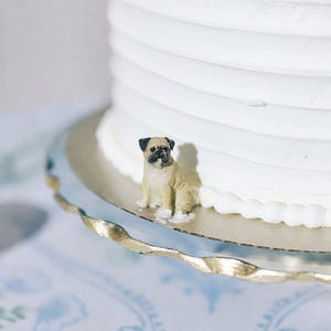Custom Pet Cake Topper | Handmade Dog & Cat Wedding Cake Topper | Personalized Birthday Anniversary Gifts | Unique Pet Lover Decor