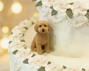 Custom dog wedding cake topper, pet sculpture, dog cake topper, cat cake toppers, custom dog figure, dog lover gift