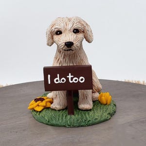 custom cake topper dog statue,pet cake topper,personalized cake decoration，dog figurine，pet anniversary gifts