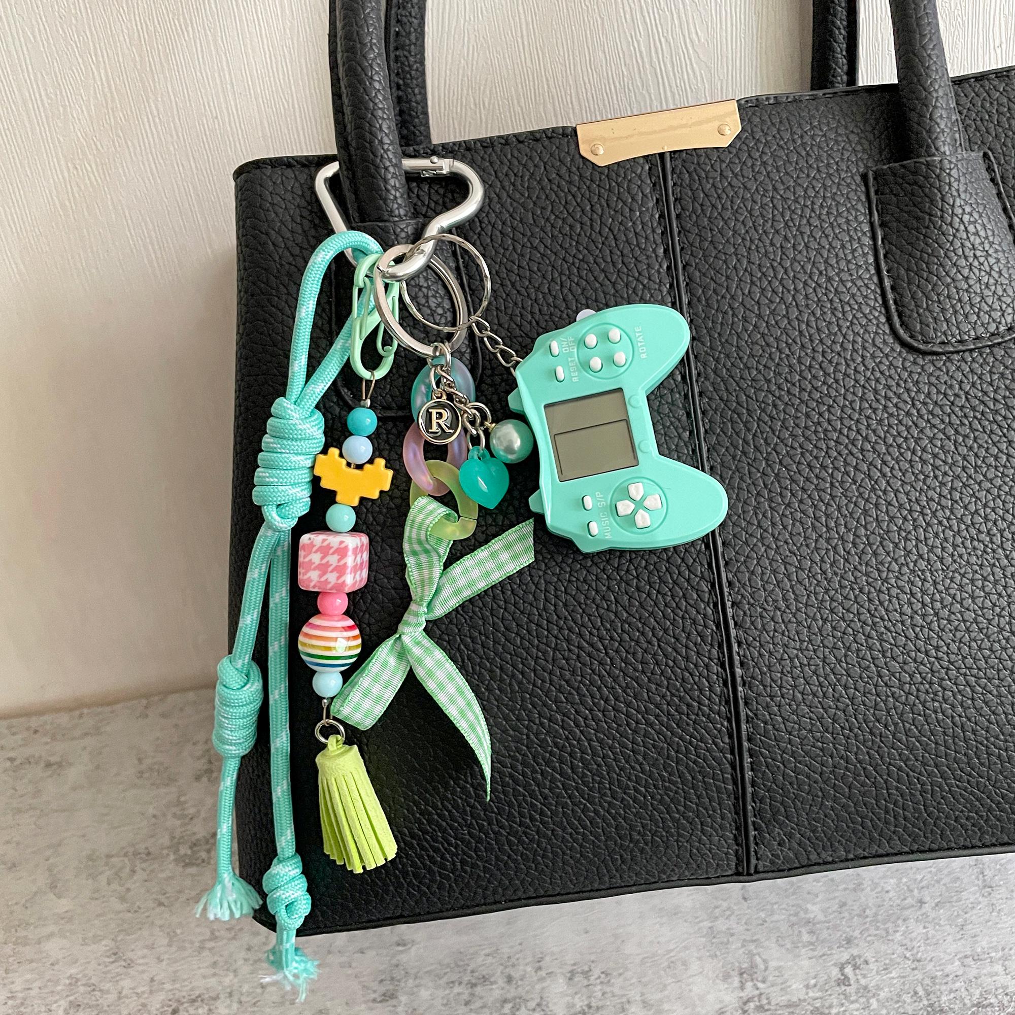 Mini Game Rope Bag Charms,stylish Bag Charm,y2k Rope Purese Charm