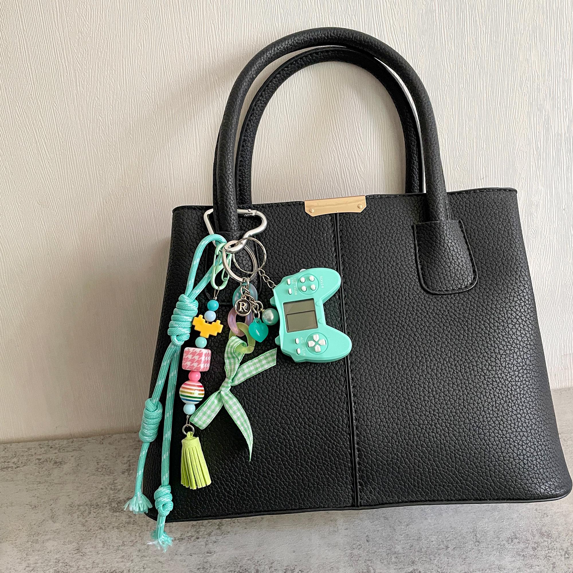Mini Game Rope Bag Charms,stylish Bag Charm,y2k Rope Purese Charm