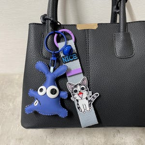 Handgemaakte Weird Creatures and Strap Bag Charms-schattige sleutelhanger, tasbedelaccessoires, cadeau voor haar