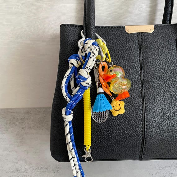 Cute Duck Rope Bag Charms for Purse stylish 80s 90s Memeory Bag Charm y2k Rope Purse Charm Bag Keychain Accessories Etsy Canada