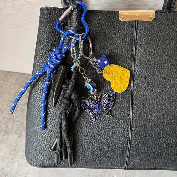 Butterfly Bag Charm: Y2k Purse Keychain Accessory - Etsy New Zealand