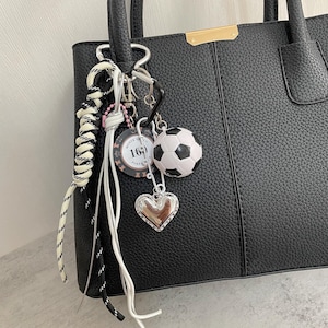 Football Rope Bag Charms,Stylish Bag Charm,Y2k Rope Purese Charm Bag Keychain Accessories