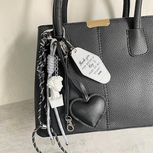 Mini David Sculpture Rope Bag Charms,Stylish Bag Charm,Y2k Rope Purese Charm Bag Keychain Accessories