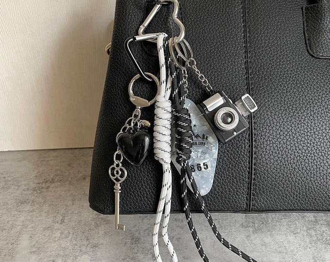 Trending Rope Bag Charms,stylish Bag Charm,y2k Rope Purese Charm Bag ...