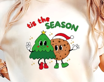 Tis the Season Png, Retro Christmas Png,Santa Clause Png,Funny Xmas Png,Christmas Vibes,Merry Christmas,Christmas Santa Png,Christmas Season