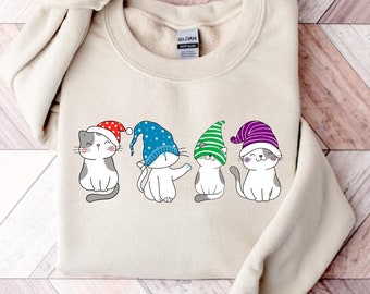 Christmas Cats Png, Cute Cats Png,Cat Lover Christmas,Meowy Christmas Png,Xmas Cat Mom PNG,Cat Person Png,Christmas Vibes Png,Holiday Season