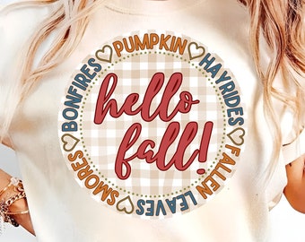 Fall Vibes PNG, Fall Pumpkin Png, Coquette Fall Png, Pumpkin Spice Png, Fall Bonfires, Retro Fall Png, Sublimation, Fall Shirt Design