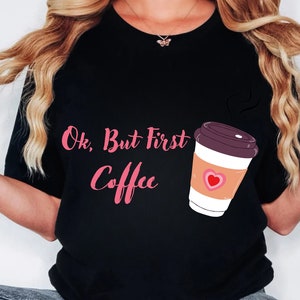 First Coffee PNG, Iced Coffee Club PNG Design, Trendy Mom Coffee Lover, Coquette Bow Png, DTF, Sublimation Design, Coffee Png, Mom Gift Png