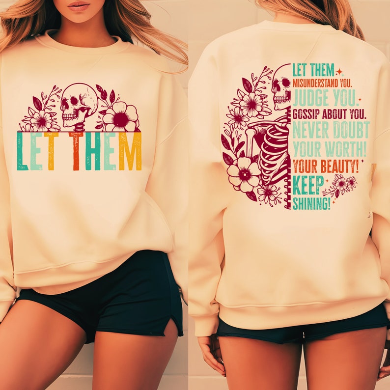 2 Let Them Misunderstand You Png Bundle, Positive Png, Boho Self Love Png, Leopard Sunflower Motivational Shirt Design, Love Yourself Png, digital download, sublimation designs, desingophile, theurbanartisanco,dtf, bestdesignspng, motivational design